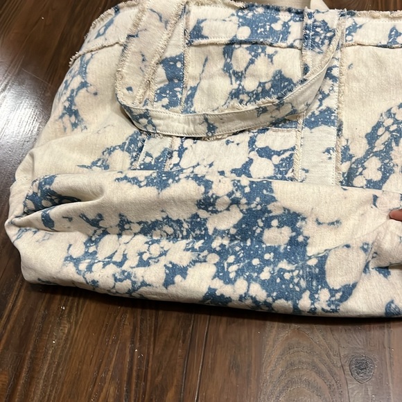 Zara Denim Tie Dye Maxi Tote - Picture 12 of 12